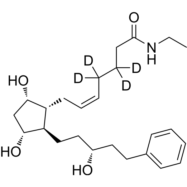 Latanoprost ethyl amide-d4